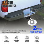 Towing Hitch Receiver Class 3 for Toyota Tacoma (1995-2004)