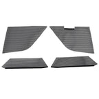 Set of 4 Radiator Mesh Grill Guards for Corvette C8 (2020–2024) Black