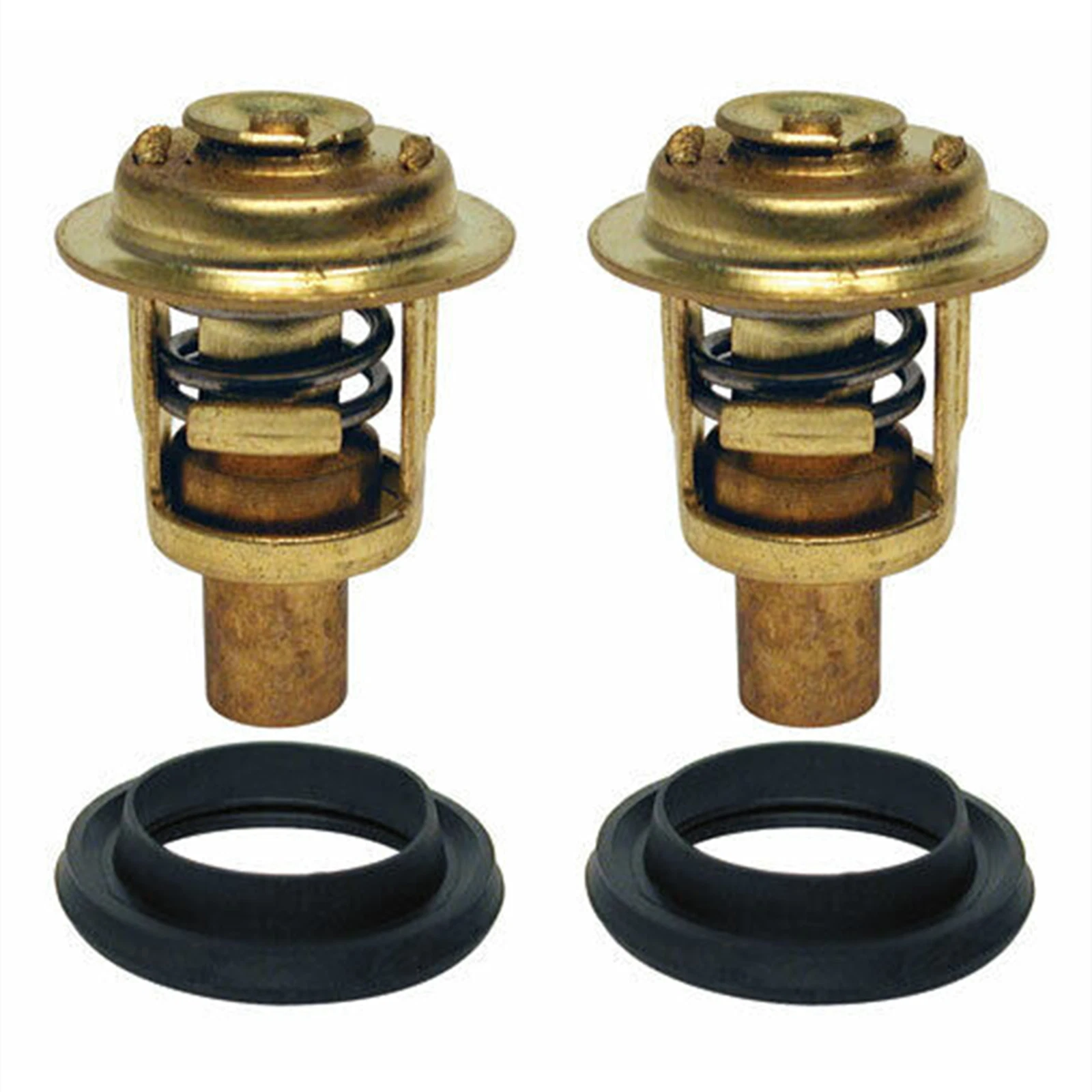 2X Thermostat 143F for Johnson Evinrude 5-235 HP (Compatible 5005440 8330720 777260)