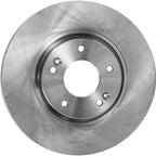 Set of 4 Brake Disc Rotors for Kia Forte, Forte5, Koup, Hyundai Veloster