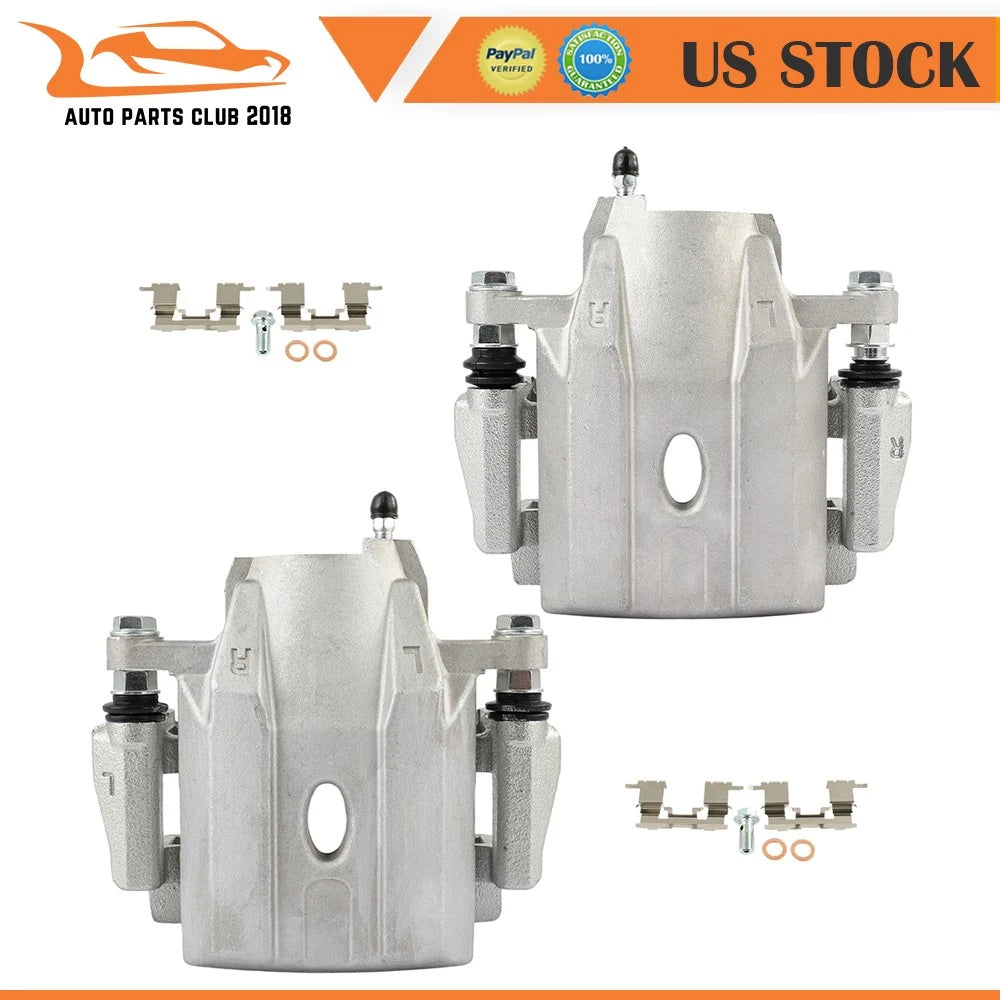 Set of 2 Front Brake Calipers for Toyota Prius (2004–2009)