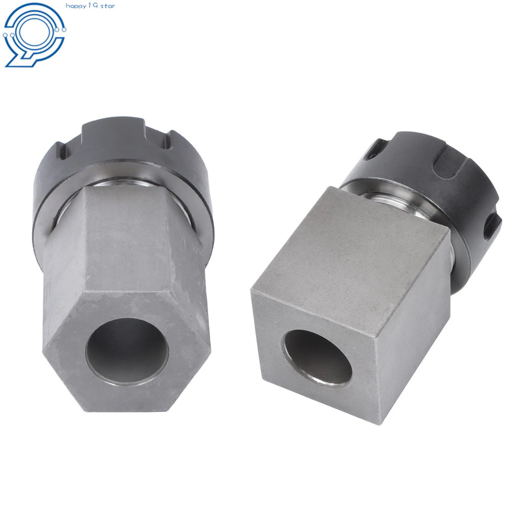 Complete Collet Block Set for ER-25 (Hex & Square Shapes)