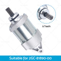 Starter Motor for Yamaha WR450F YZ450FX YZ450 (2016–2018) 2GC-81890-00