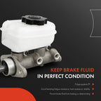 Brake Master Cylinder with Reservoir & Sensor for Pontiac G8 (2008–2009)