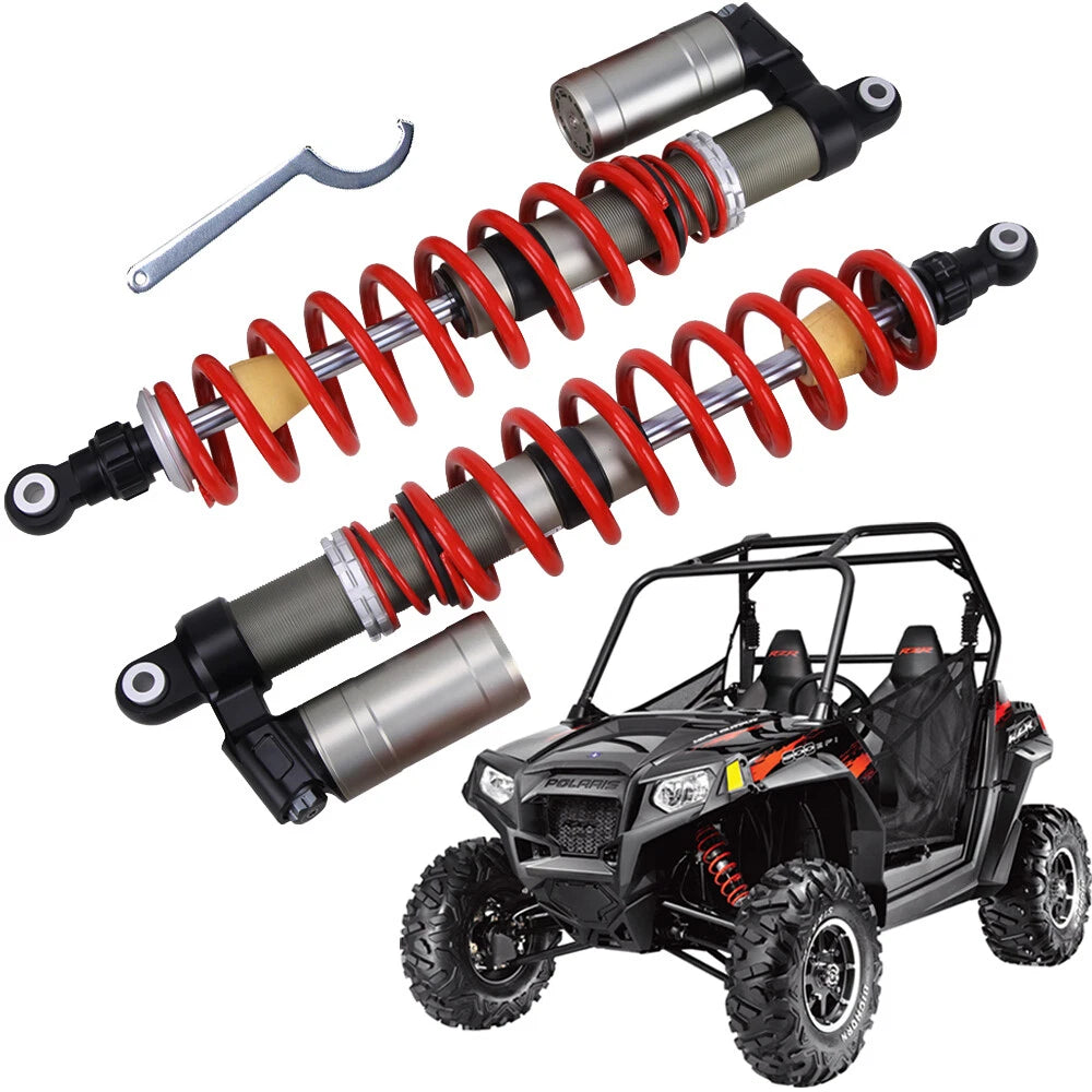 Set of 2 Front Air Shocks Absorbers for Polaris RZR S 800 (2008–2014)