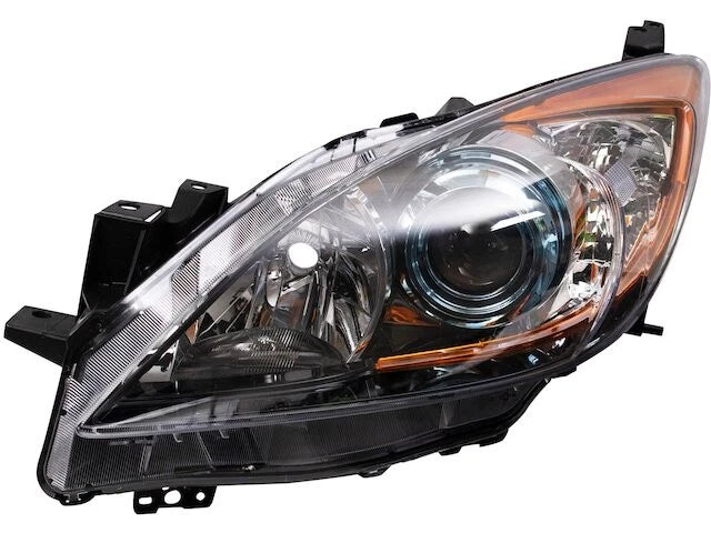 Left Headlight Assembly for Mazda 3 (2012–2013) PD964YZ