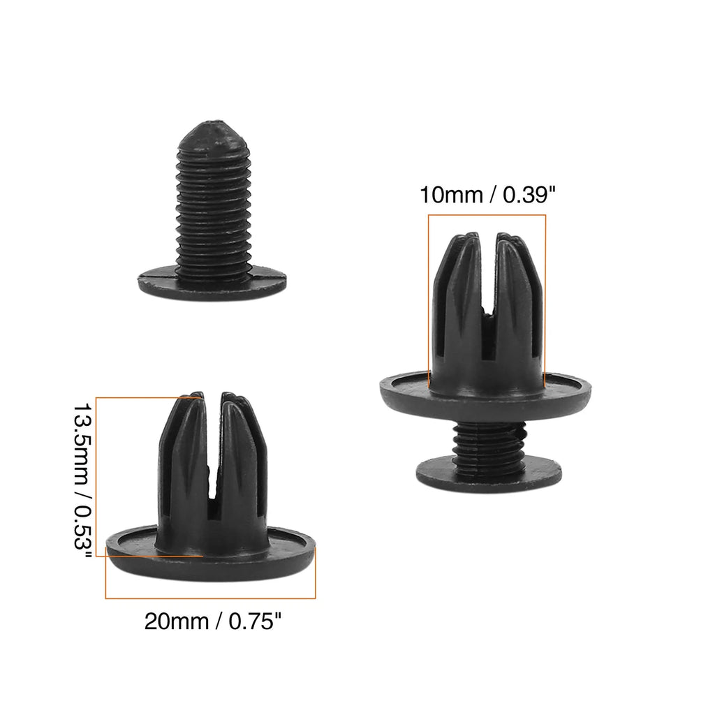 Set of 20 Plastic Expanding Rivets 07130702966 for BMW Mini Cooper (E81 E82)