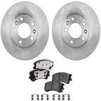 Front Brake Disc Rotors and Pads Kit for Mazda 6 (2003–2005)