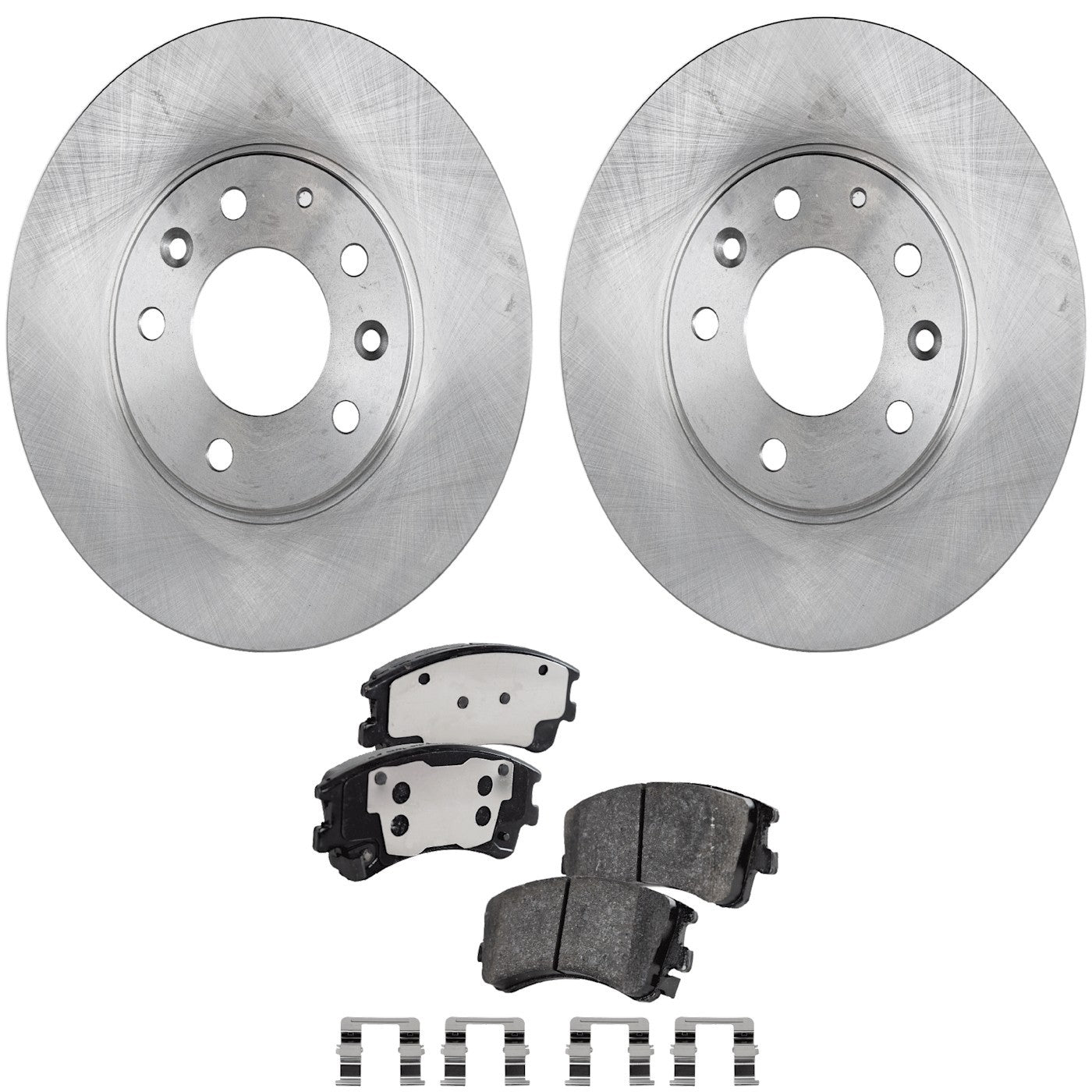 Front Brake Disc Rotors and Pads Kit for Mazda 6 (2003–2005)