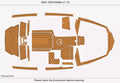 EVA Foam Teak Deck Flooring for Malibu 21 LX (2023)