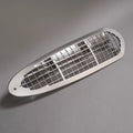 Chrome Hood Side Air Intake Vent Grille for Freightliner M2 106 (2002–2018)