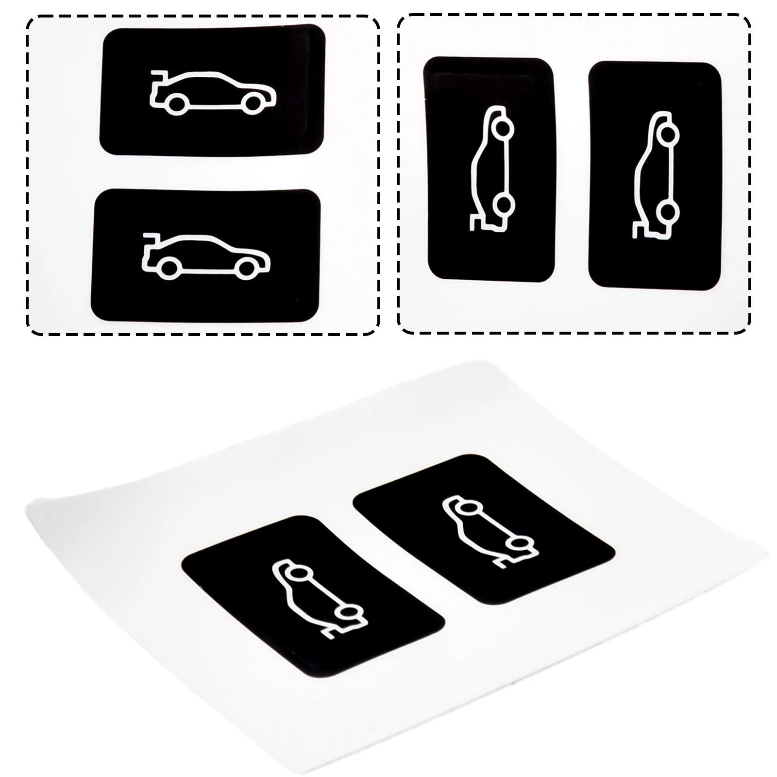 Button Cover Sticker for BMW 3 5 7 Series F20 F30 F35 F10
