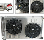 3X 161 3-Row Radiator, Shroud, Fan for Chevy Chevelle/El Camino/C10 (1968–1977)