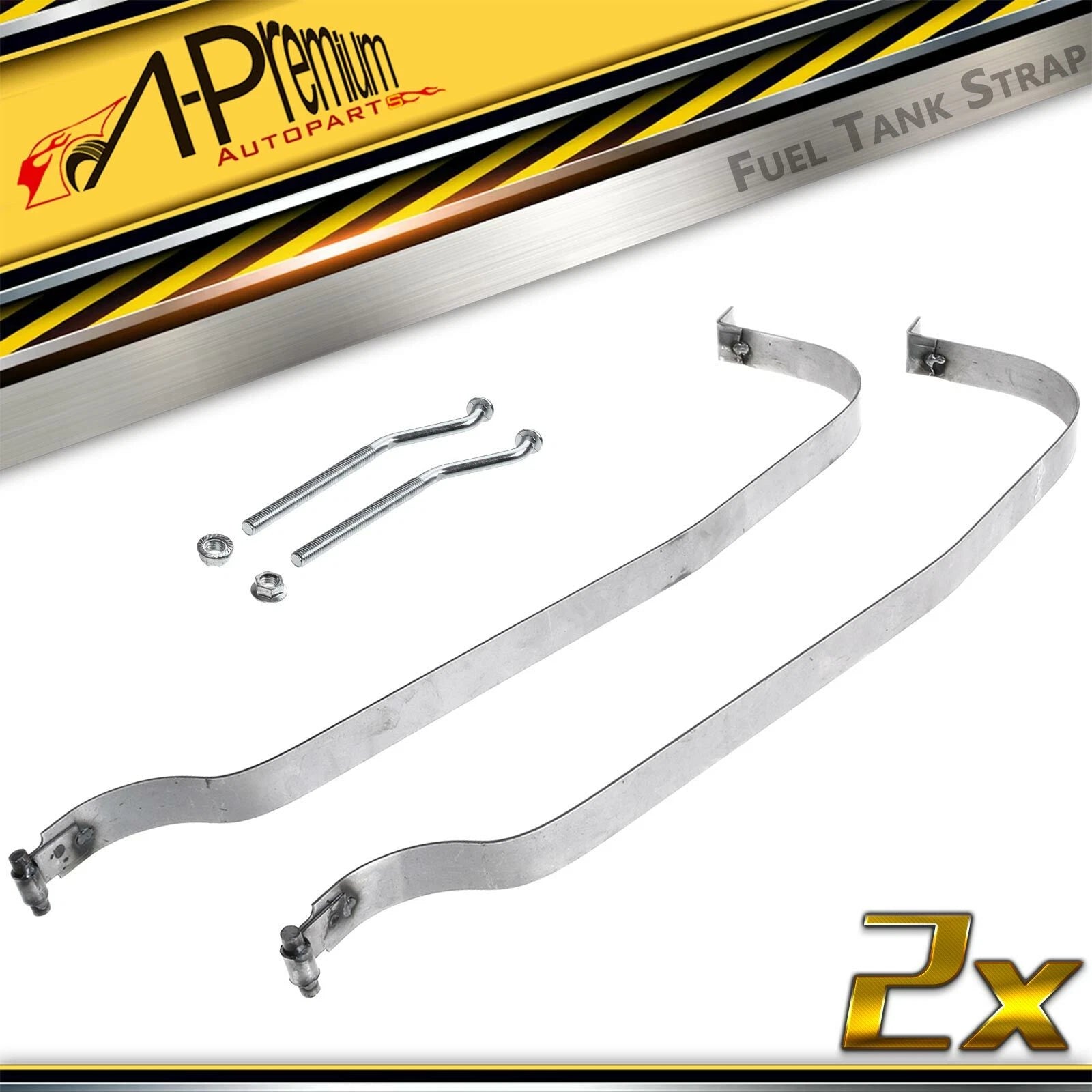 2X Fuel Tank Straps for Jeep Grand Cherokee (1993–1998)
