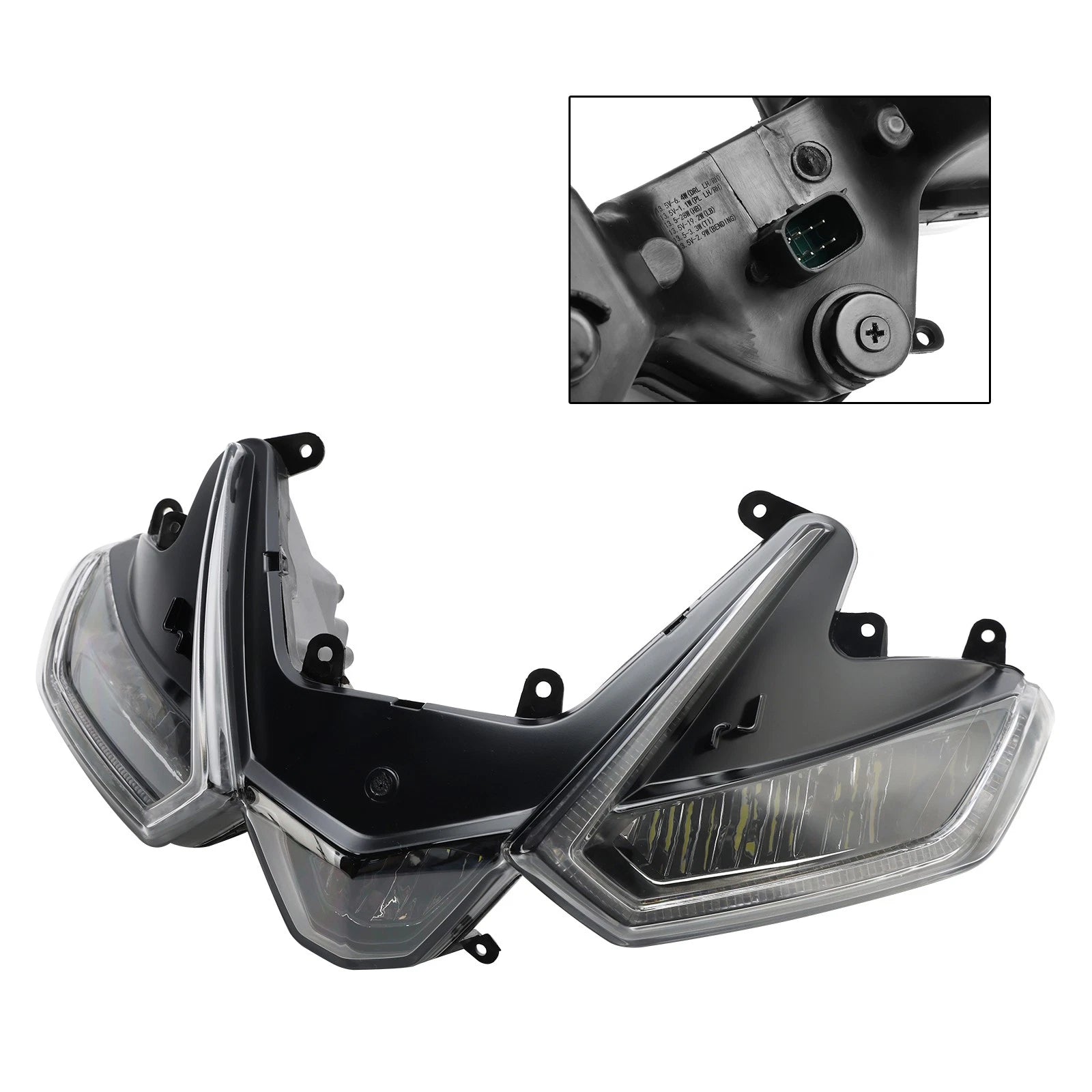 Headlamp Guard Protector for Aprilia RS660 (2020–2024) RSV4, LED, Clear