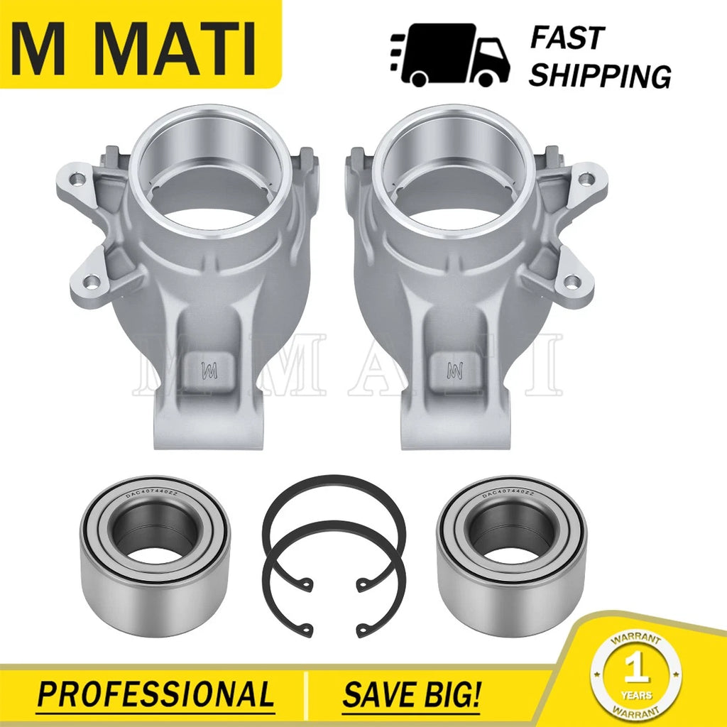 2X Rear Left Right Wheel Carrier & Bearings for Polaris RZR S 800 (2009–2014)