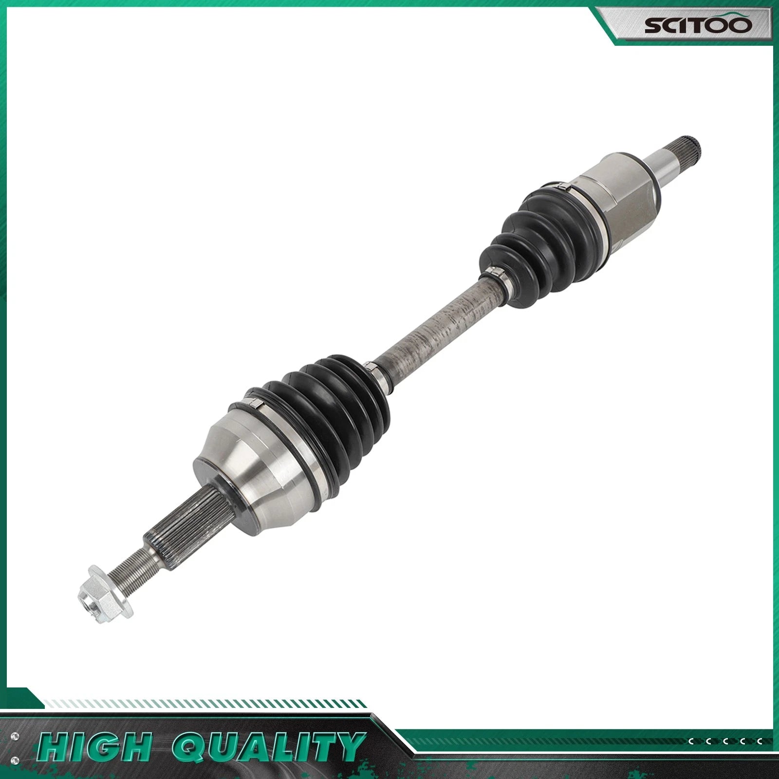 AWD Front Left CV Axle for Jeep Grand Cherokee Dodge Durango (2011–2022)