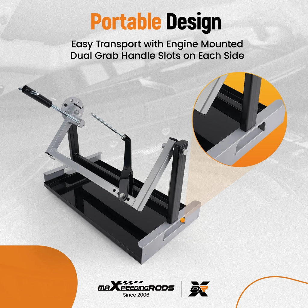 Motorcycle Engine Stand for Suzuki DR-Z (2 & 4 Stroke)