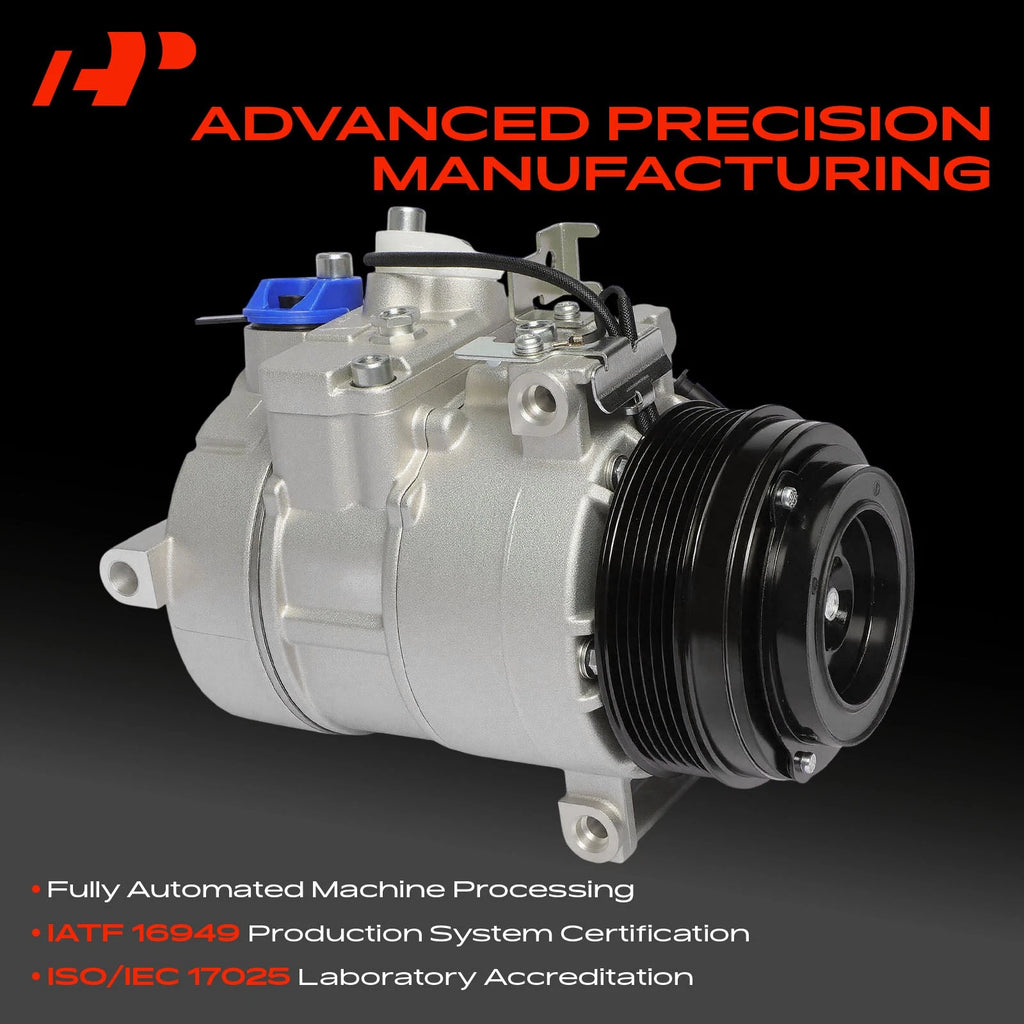 A/C Compressor with Clutch for Mercedes-Benz E350 (2013-2014)