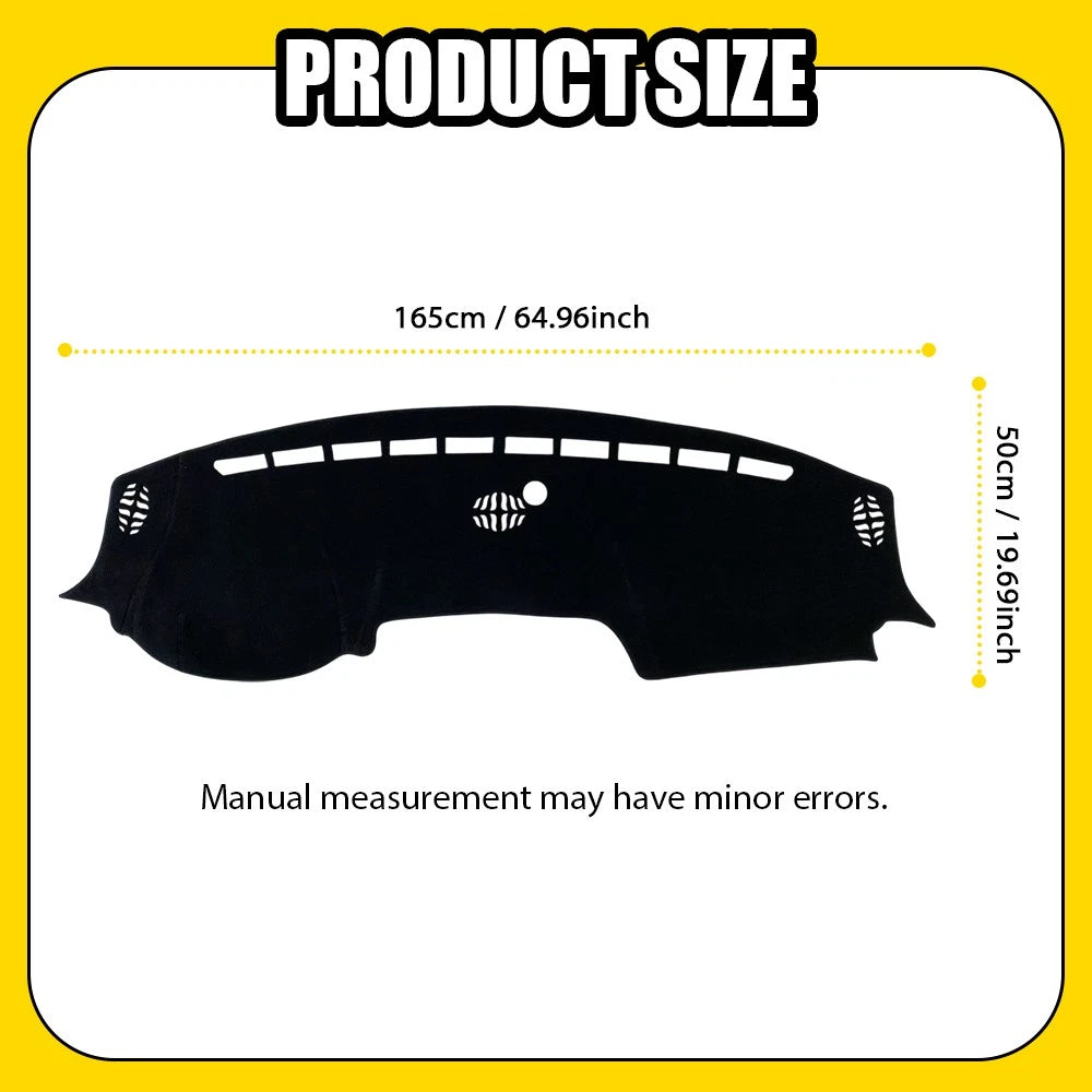 Dashboard Cover for Dodge Ram 1500 2500 3500 (2019–2025)