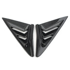 Rear Side Vent Window Louvers for Honda Civic Hatchback (2016-2021)