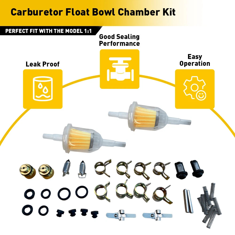 Carburetor Rebuild Kit for Seadoo XP SP SPI SPX GTX GTS GTI (1997–2001)