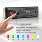 12V Car MP3 Player with AUX Functionality for Compact Design