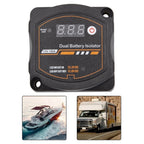 12V Battery Isolator for Marine Applications (LED Indication)
