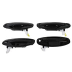 Plastic and Metal Exterior Door Handles for Hyundai Santa Fe (2001–2006)