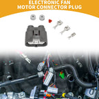 3 Pin Electronic Fan Motor Connector Plug for Toyota 