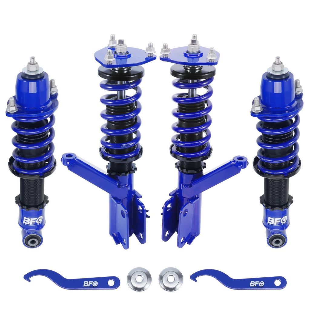 BFO Adjustable Coilovers Suspension Lowering Kit for Honda Civic Si (2001–2005)