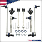 Front Tie Rods Ball Joints Sway Bars Kit for Honda CR-V (2012–2016)
