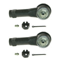 2X Moog Front Outer Steering Tie Rod End Kit for Ford F-150, Lincoln Mark LT