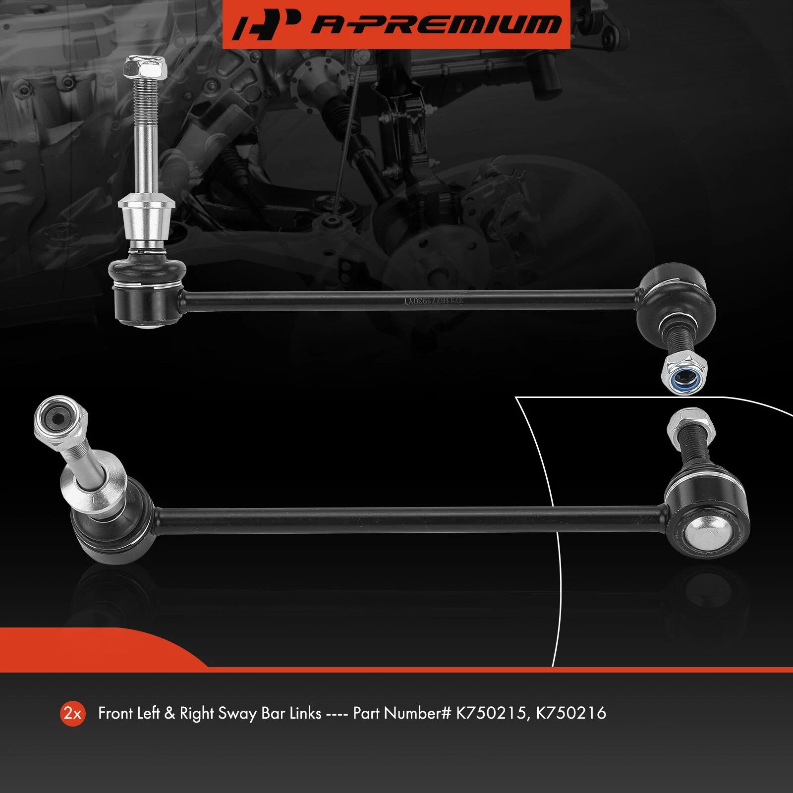 2X Front Stabilizer Bar Link for BMW X5 E70 (2007-2018) X6 E71 (2008-2019)