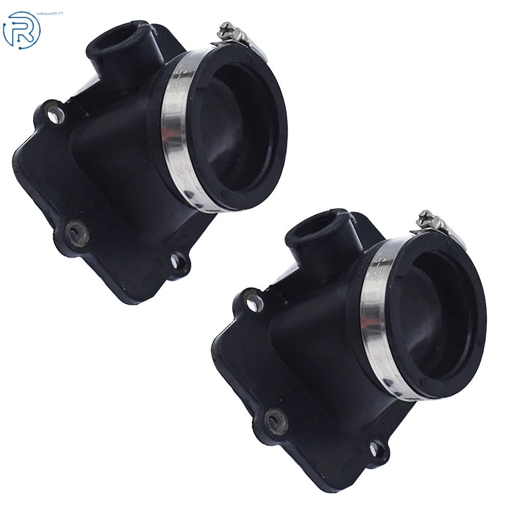 2Pcs Carburetor Intake Manifold Boots for Ski-Doo (420867882, 420867880)