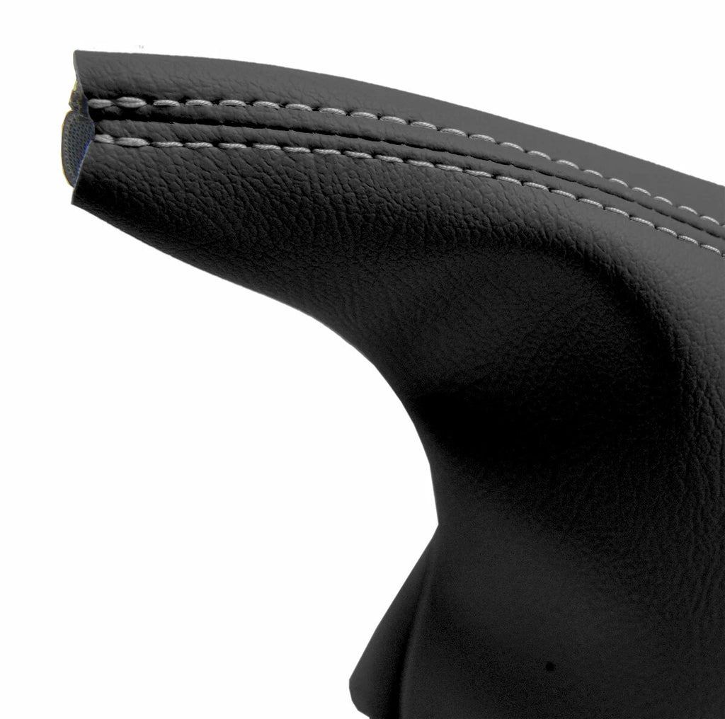 E Brake Boot Cover for BMW E30 (1984–1991) Black Gray Stitch