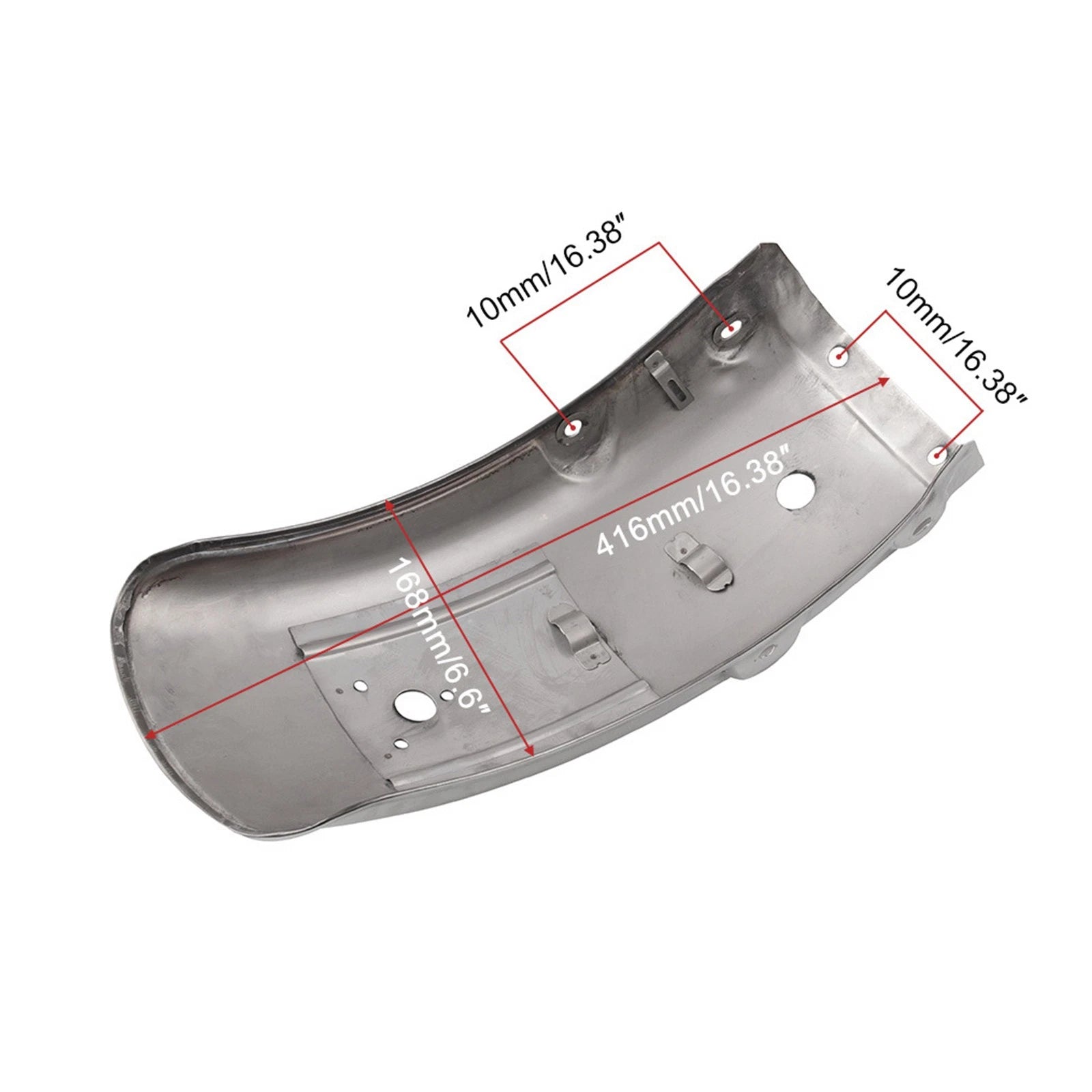 Rear Hugger Fender Mudguard for Suzuki GN125 GN250 (2000–2023)
