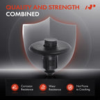 9mm Nylon Cowl Push-Type Retainer Fasteners for Lincoln Pontiac (30-Piece)