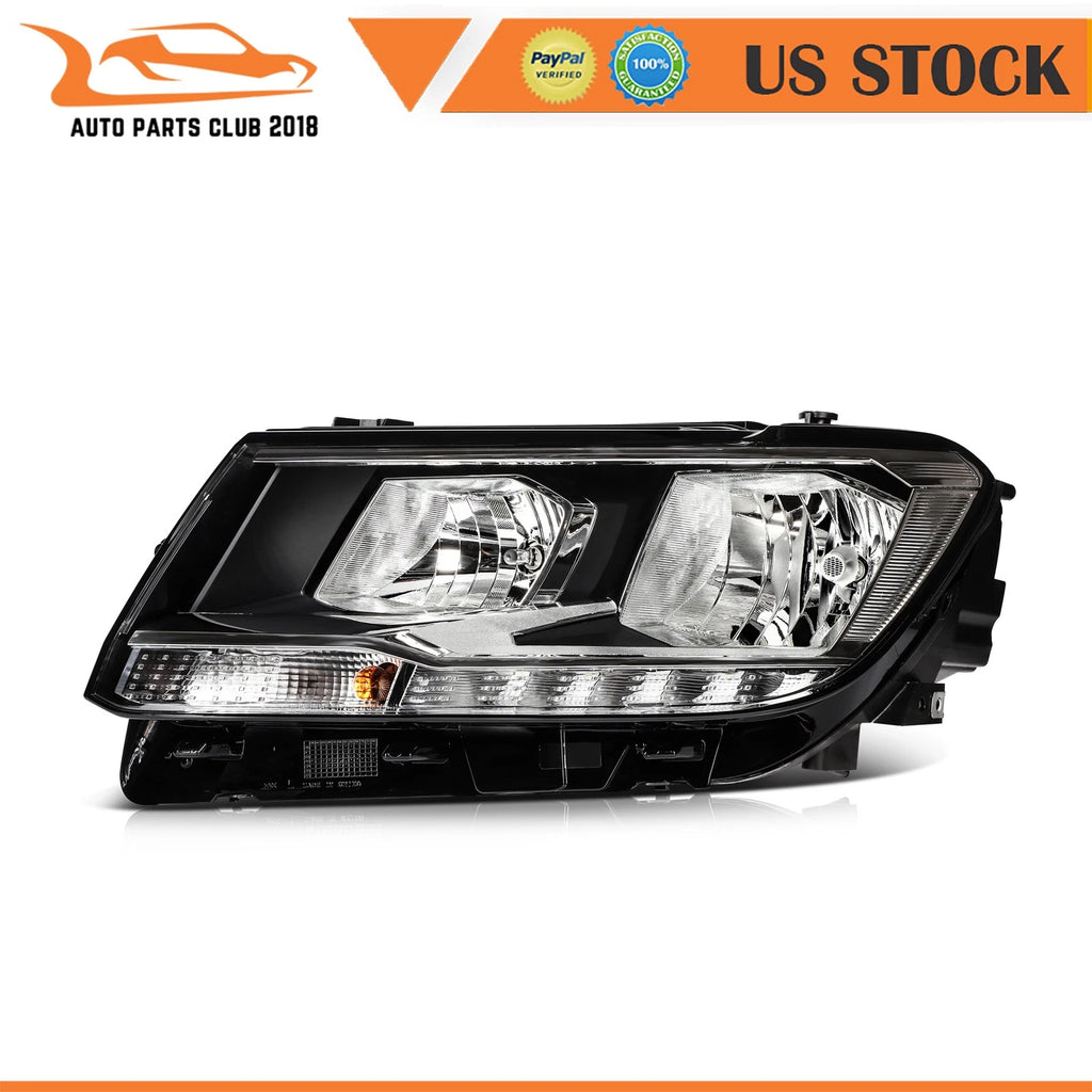 LED DRL Headlight Assembly Driver Side for Volkswagen Tiguan (2018–2021)