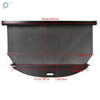 Rear Trunk Cargo Cover for Hyundai Santa Fe Sport (2016–2018) Dark