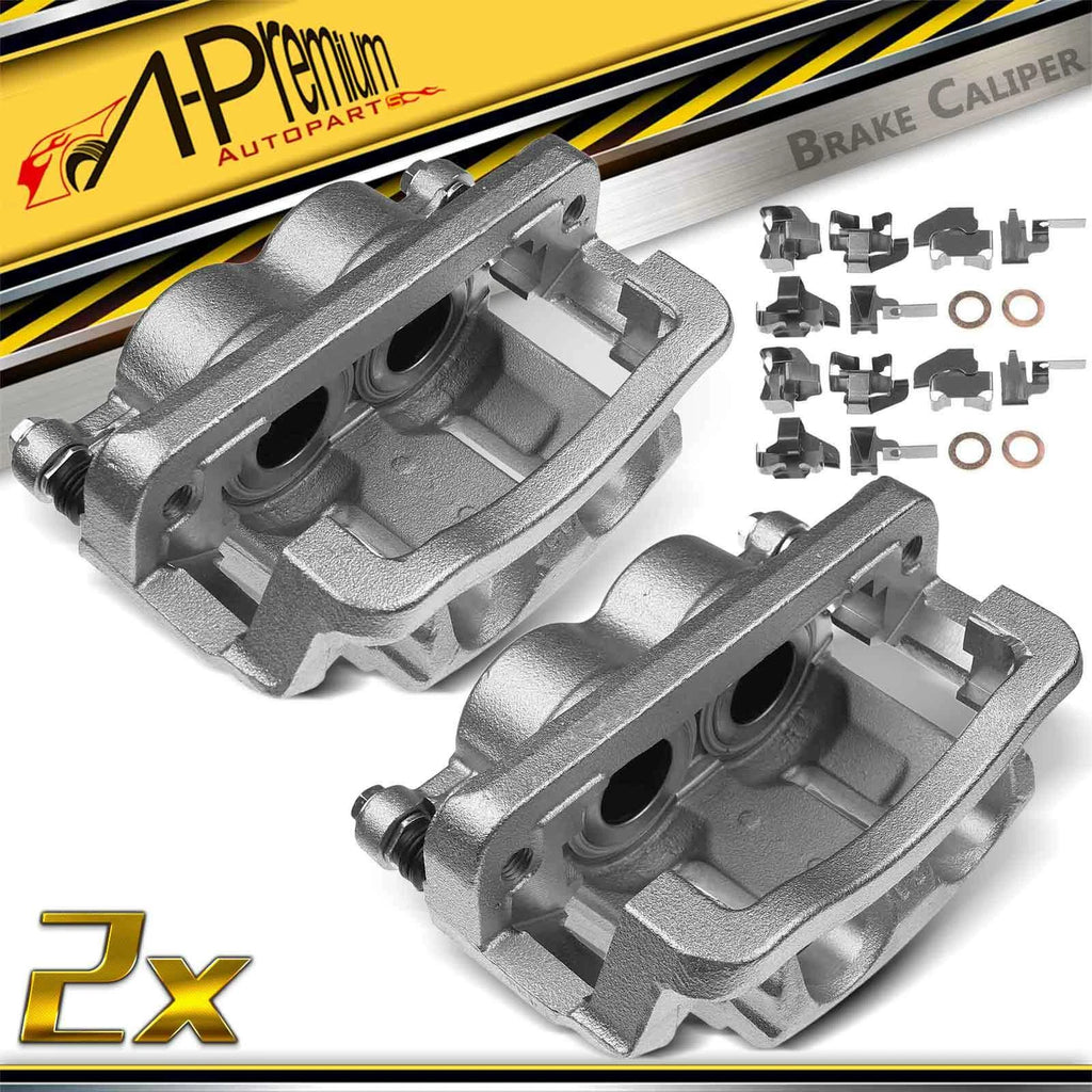 Pair Front Brake Calipers for Ford F-350 Super Duty (2011–2012)