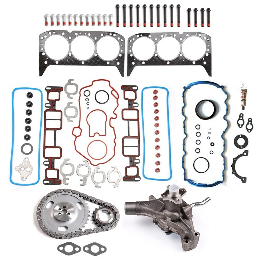 Full Gasket Bolt Set & Timing Chain Kit for GMC Sonoma SL 4.3L (1996–1998)