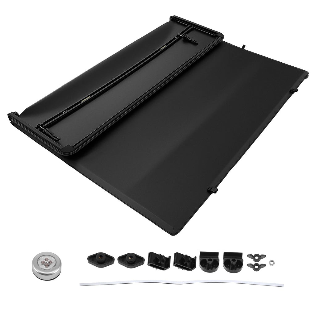 4.5ft Tri-Fold Tonneau Cover for Ford Maverick (2022–2026) Soft Vinyl UV