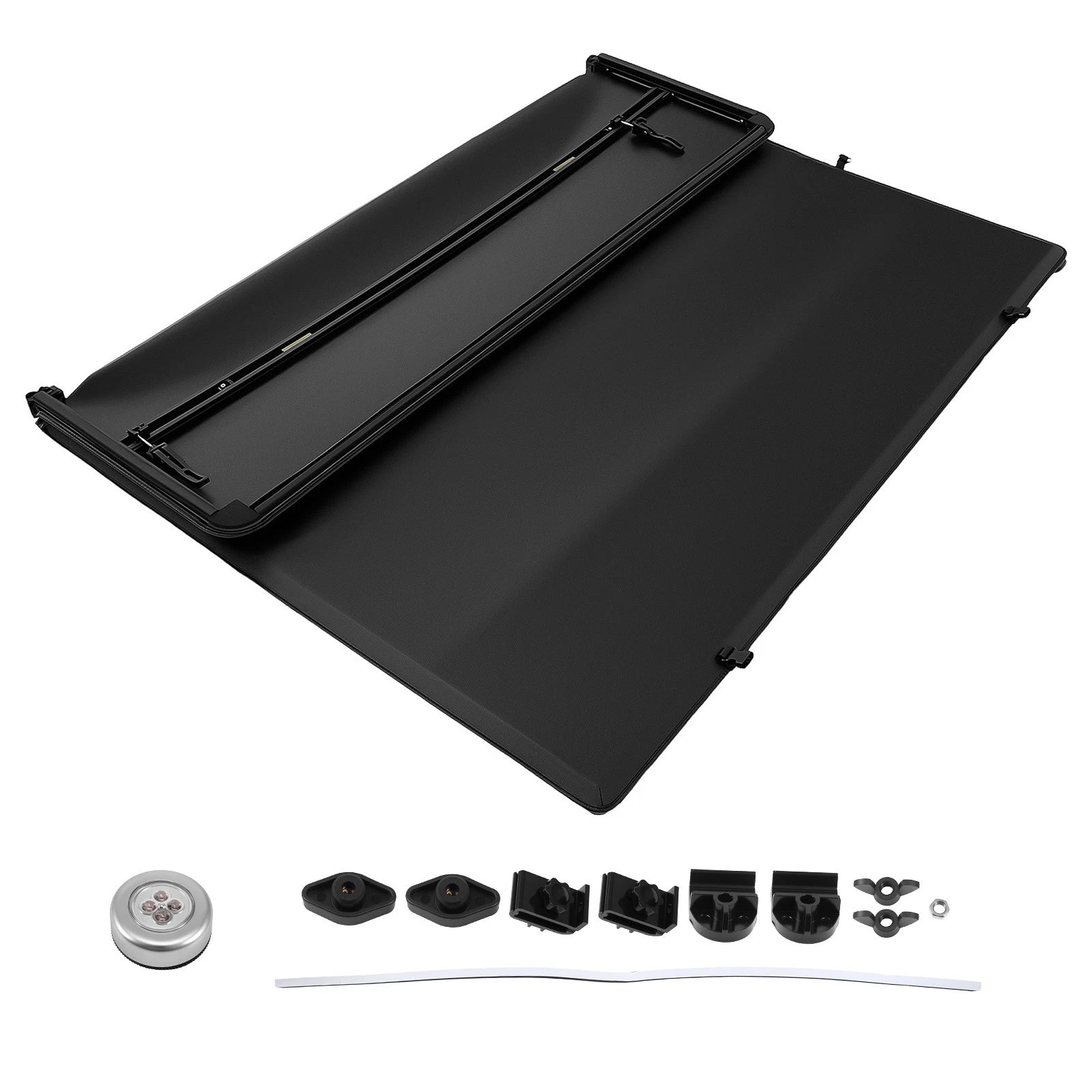 4.5ft Tri-Fold Tonneau Cover for Ford Maverick (2022–2026) Soft Vinyl UV