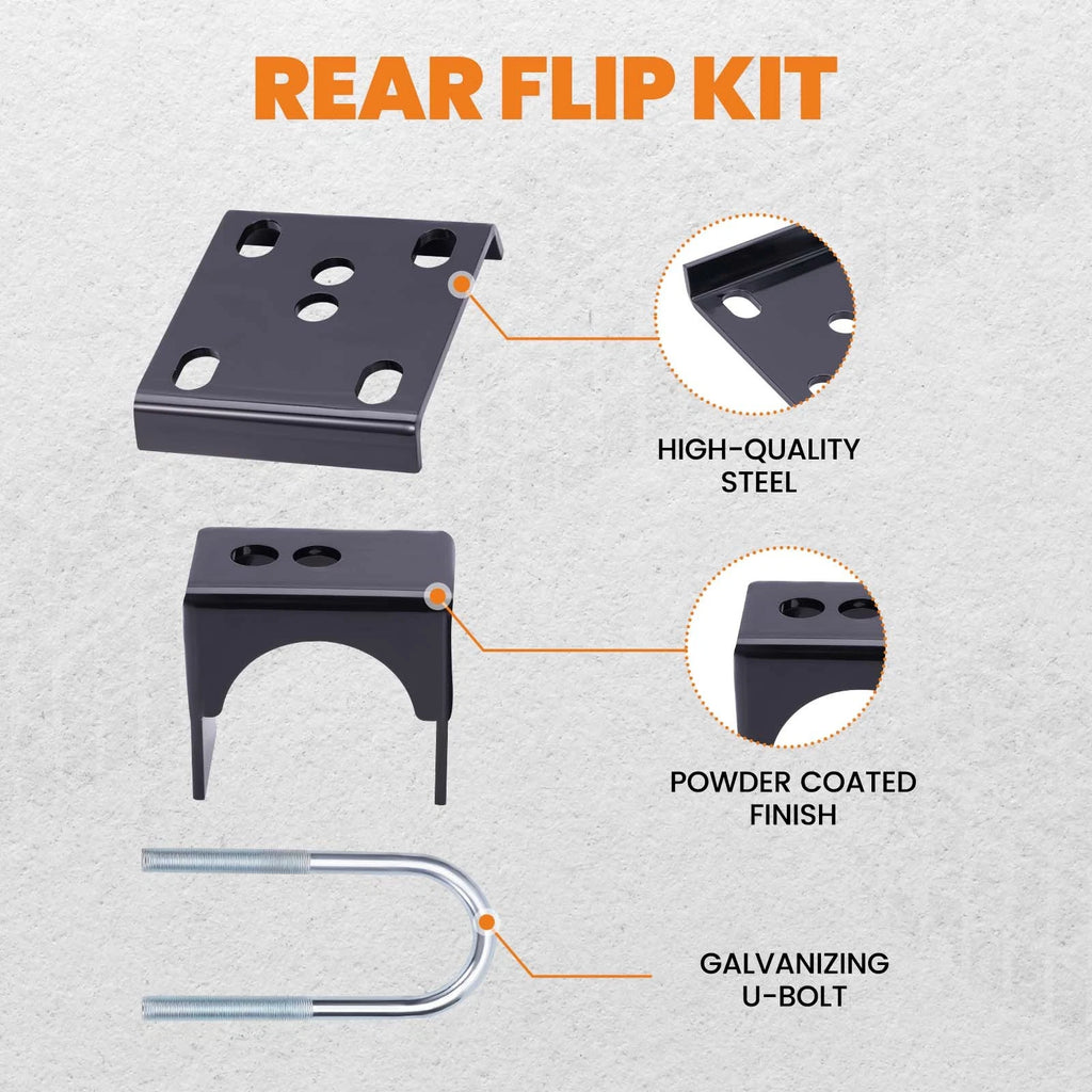 6" Axle Drop Flip Kit for Dodge Ram D100 D150 (1972-1993)
