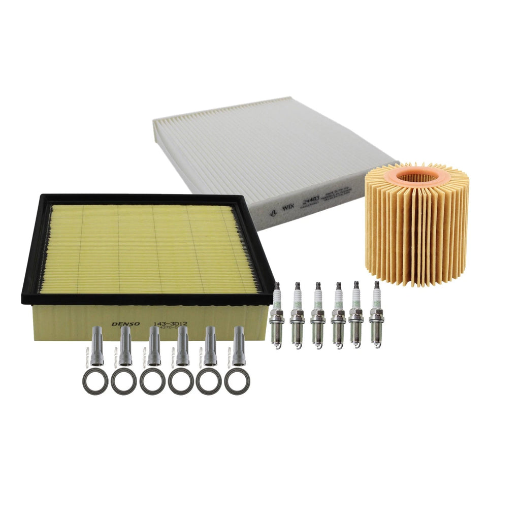 Tune Up Kit with 6 NGK Spark Plugs & Boots for Avalon Camry ES350 Sienna