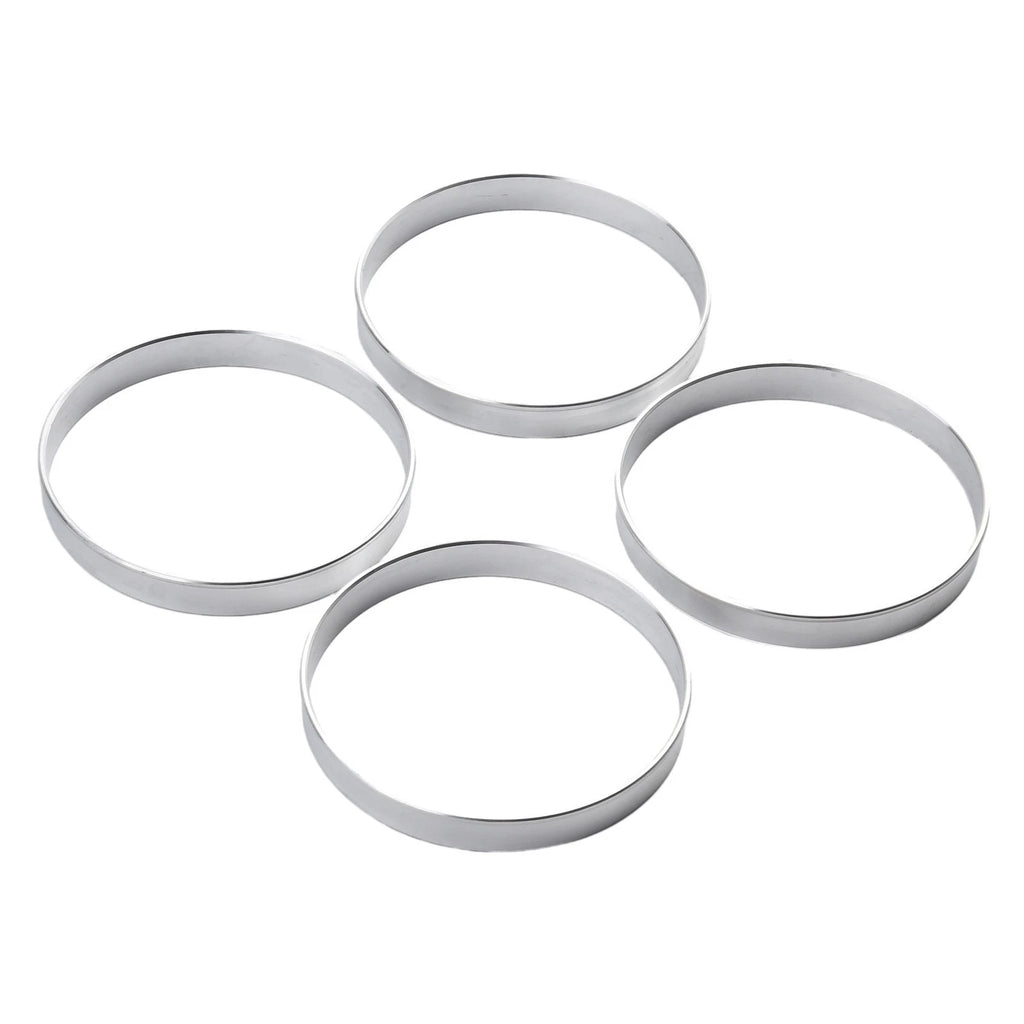 Set of 4 Aluminum Hub Centric Rings for Custom Fit
