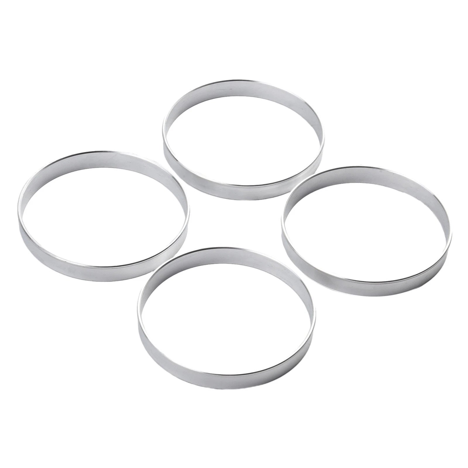 Set of 4 Aluminum Hub Centric Rings for Custom Fit
