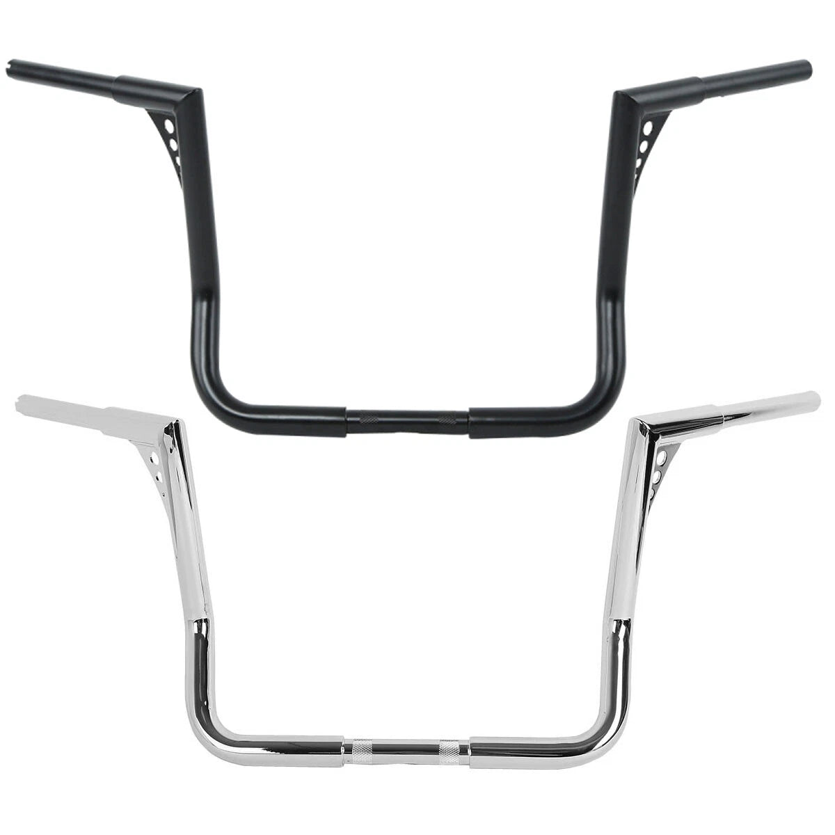 Chrome/Black 14" Ape Hanger Handlebar for Harley Street Glide (1982–2024)
