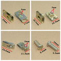 100 x Mixed Metal U Clips for Fender Body Door Panel Trim Fasteners - AU Ship